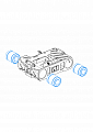 Комплект линейных подшипников LM8SUU для 5th Element Комплект линейных подшипников LM8SUU для 5th Element